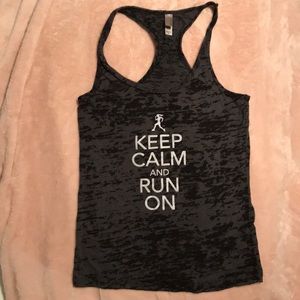 Running tank